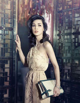 组图：童蕾最新时尚大片 早春演绎知性名媛风情