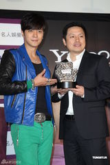 组图：罗志祥微电影创佳绩 心情好出席庆功会