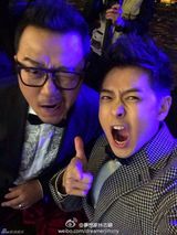 组图：2013新浪微博之夜众星后台准备花絮图