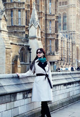 组图：爱新觉罗启星曝伦敦私服街拍