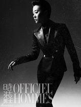 组图：苗圃最新黑白大片 酷辣出镜帅气十足