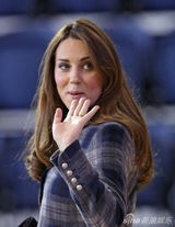 组图：凯特王妃经典微笑盘点 传递王室正能量