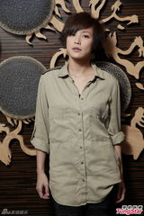 组图：何韵诗谈梅艳芳 感激放心里无需仪式