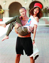 高清图：尹胜雅加利福尼亚之旅 尽情演绎异域美丽