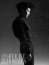 组图：苗圃最新黑白大片 酷辣出镜帅气十足