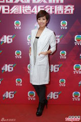 组图：无线46周年台庆亮灯 小生花旦齐出动