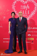 组图：众星捧场ELLE之夜 徐峥夫妇破婚变传闻