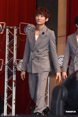 高清图：韩团U-KISS三度访台 演唱会晚间开唱