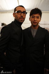 幻灯图：邓超出席米兰时装秀 代表中国力量受关注