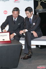 组图：郭富城推广健康马术 积极为演唱会减肥