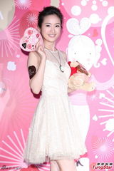 组图：林依晨亮相巧克力代言气质优雅