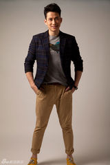 组图：李金哲英伦风写真复古时尚