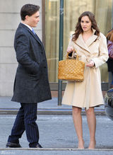 高清组图：莉顿-梅斯特现身《绯闻女孩》片场