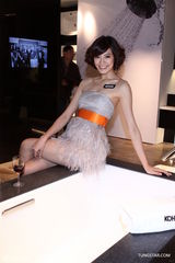 组图：陈思璇希腊女神造型优雅出席活动