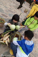 组图：林志颖和Kimi《爸爸去哪儿》独家花絮照