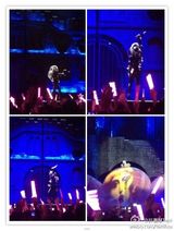 组图：群星捧场GaGa台北个唱 静茹蓝发吴佩慈卖萌