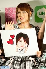 组图：AKB48出席活动秀卡通自画像卖萌无止尽