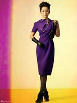 高清组图：秦海璐变身出品人 时尚大片柔美优雅