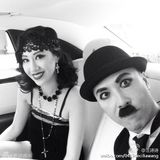 组图：甄子丹化身卓别林耍宝 爱妻变美艳舞娘