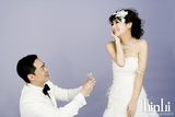 组图：Selina公布婚宴菜单 拍婚照安排求婚桥段