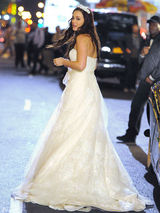 组图：美剧《绯闻女孩》剧照莉顿变身美丽新娘