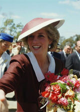 组图：盘点戴安娜生前风华绝代留影