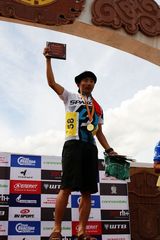 铁木真挑战赛落幕  观日落欣赏彩虹美景