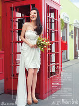 组图：刘雨鑫婚纱大片唯美浪漫宛若童话公主