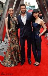 组图：《金刚狼2》伦敦首映 杰克曼想演反派
