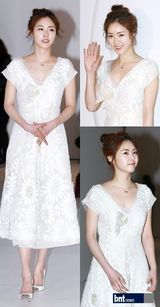 组图：李妍熙刘智泰黑白配携手代言