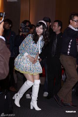 组图：柏木由纪首度赴台湾见粉丝自认雨女封号