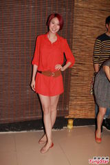 组图：梁思浩庆生频落泪 庄思敏江美仪等捧场