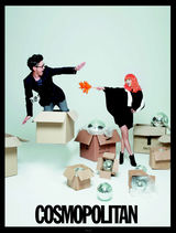 组图：韩人气组合f(x)最新时尚杂志 时尚个性有创意