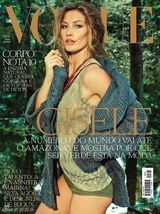 组图：超模吉赛尔-邦辰性感登《Vogue》封面