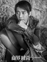 组图：吕颂贤骑士写真 休闲与绅士并存