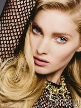 组图：北欧超模全身渔网豪裸三点野性诱惑