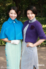 组图：黄奕旗袍装显温婉气质 廖碧儿红衣似女鬼