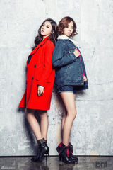 组图：韩团Girls Day冬装大片不惧冷露美腿