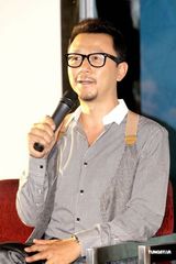 高清图：《万有引力》在京发布 郭涛张静初想生孩子