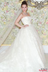 组图：汪圆圆婚礼甜蜜长吻 吴君如李嘉欣等到场