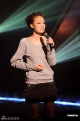 组图：容祖儿录《劲歌金曲》清纯亮相宛若邻家女孩