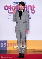 组图：众星亮相SBS演艺大赏红毯 刘在石获大赏