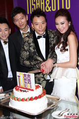 组图：TVB老戏骨罗乐林嫁女 戚美珍姜大卫等道贺