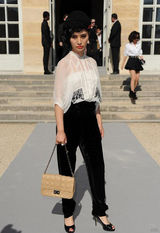 组图：2012四大春夏时装周 明星比T台更璀璨