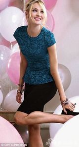 组图：超模坎蒂丝最新内衣写真 大秀诱人酥胸