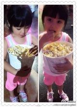 组图：童年小龙女演员超萌生活照 可爱似洋娃娃