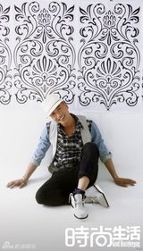组图：何晟铭杂志大片引领艺术生活