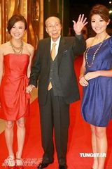 组图：邵逸夫离世享年107岁 曾与众港姐合影