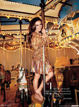 组图：米拉-库妮丝《BAZAAR》电眼魅惑