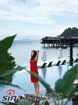 幻灯图集：小宋佳马来西亚拍阳光写真 讲述旅行心得